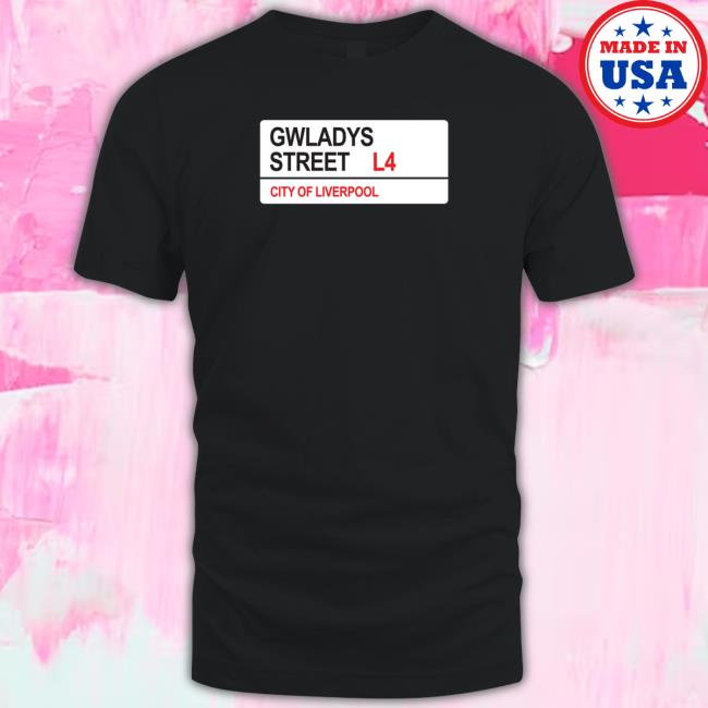 Gwladys Street L4 Road Sign T-Shirt